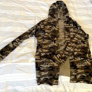 Sanctuary Camo Cardigan, XS